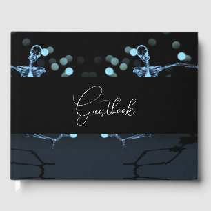 Dancing Celebration X-Ray Skeleton Gästebuch