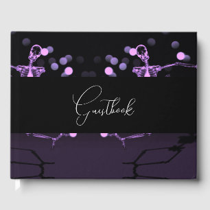 Dancing Celebration X-Ray Skeleton Gästebuch
