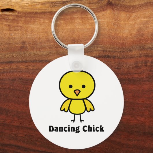 Dancing Chick Schlüsselanhänger (Vorderseite)