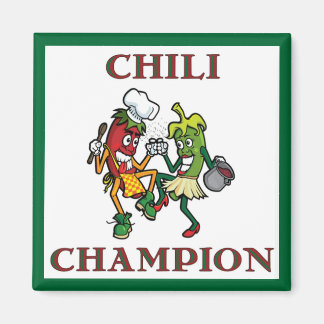 Dancing Chili Paprikaschoten Chili Champion Magnet