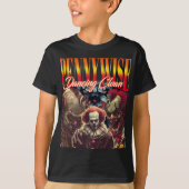 Dancing Clown Retro Horror - Perfekt zu Halloween T-Shirt (Vorderseite)