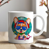 Dancing Corgi Kawaii Niedlich Kaffeetasse