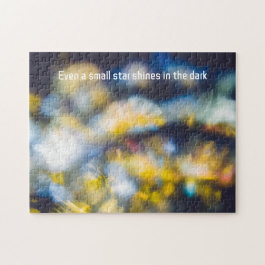 Dancing cosmic lights puzzle (Horizontal)