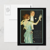 Dancing Couple Arrow Shirt Ad Postkarte (Vorne/Hinten)