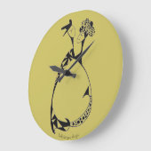 Dancing Couple Clock Große Wanduhr (Winkel)