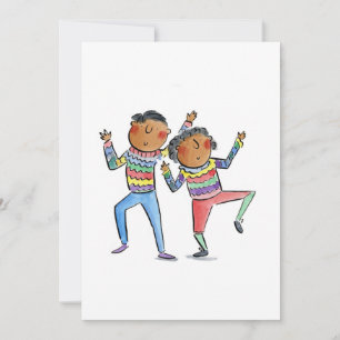 Dancing Couple Einladung