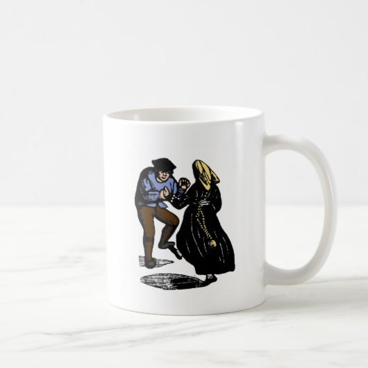 Dancing Couple Kaffeetasse (Rechts)