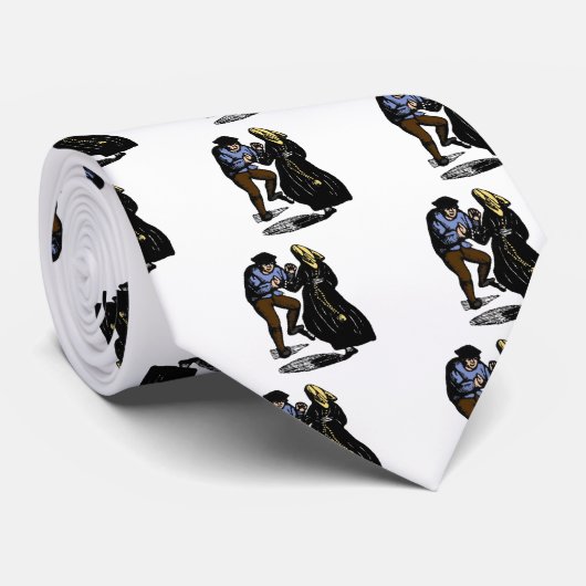 Dancing Couple Krawatte (Gerollt)