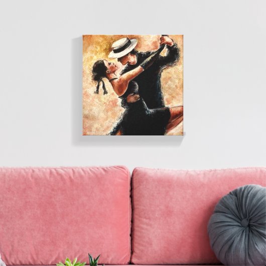 Dancing Couple Leinwanddruck (Insitu (Wohnzimmer))