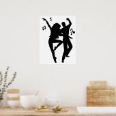Dancing Couple Poster (Küche)