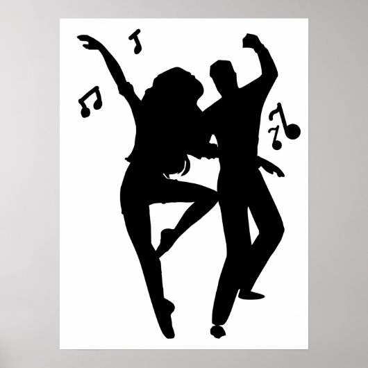 Dancing Couple Poster (Vorne)