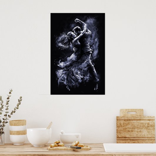 Dancing Couple Poster (Küche)