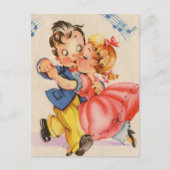Dancing Couple Postkarte (Vorderseite)