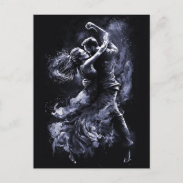 Dancing Couple Postkarte