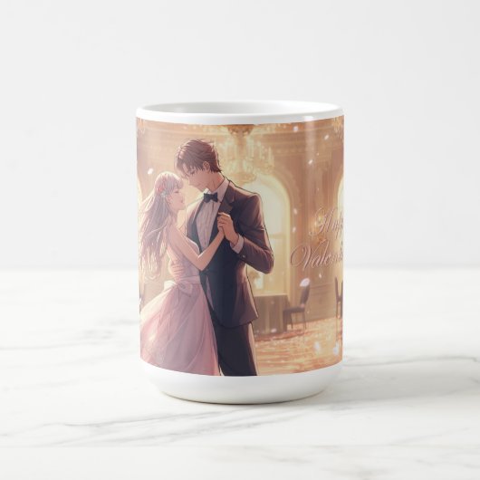Dancing Couple Valentine's Day Mug Kaffeetasse (Mittel)