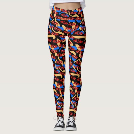 Dancing Crabs Leggings (Vorderseite)