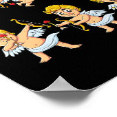 Dancing Cupids Dance Challenge Valentinstag Boys Poster (Ecke)