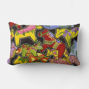 Dancing Dala American MoJo Pillow Lendenkissen