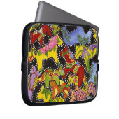 Dancing Dala Horses Electronics Sleeve (Vorne Rechts)