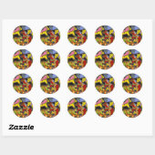 Dancing Dala Sticker (Blatt)