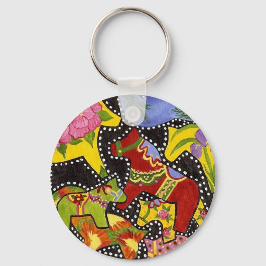 Dancing Dalas Schlüsselanhänger (Vorderseite)