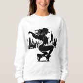 dancing danceparty dancelover sweatshirt (Vorderseite)