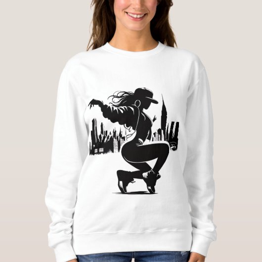 dancing danceparty dancelover sweatshirt (Vorderseite)
