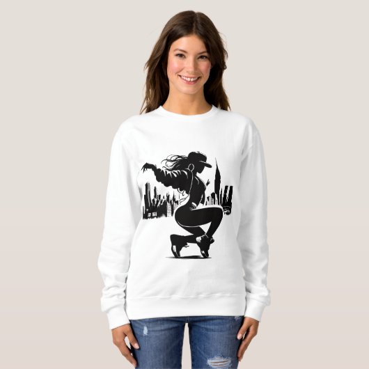 dancing danceparty dancelover sweatshirt (Vorne ganz)