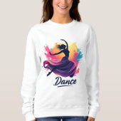 dancing danceparty dancelover sweatshirt (Vorderseite)