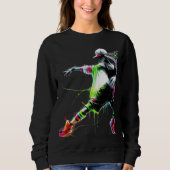 dancing danceparty dancelover sweatshirt (Vorderseite)