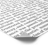 Dancing Deer mit Violine Poster (Ecke)