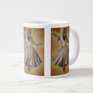 Dancing Dervous Ottoman Dynastie Art Jumbo-Tasse