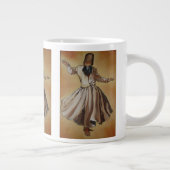 Dancing Dervous Ottoman Dynastie Art Jumbo-Tasse (Rechts)