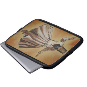 Dancing Dervous Ottoman Dynastie Art Laptopschutzhülle