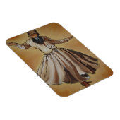 Dancing Dervous Ottoman Dynastie Art Magnet (Rechte Seite)