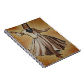 Dancing Dervous Ottoman Dynastie Art Notizblock (Rechte Seite)