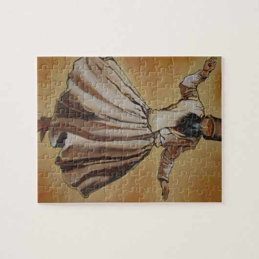Dancing Dervous Ottoman Dynastie Art Puzzle (Horizontal)