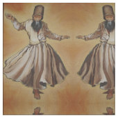 Dancing Dervous Ottoman Dynastie Art Stoff (Nahaufnahme)