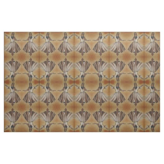 Dancing Dervous Ottoman Dynastie Art Stoff (Fat Quarter (45,7 x 55,9 cm))