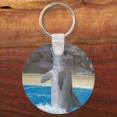 Dancing Dolphin Schlüsselkette Schlüsselanhänger (Vorderseite)