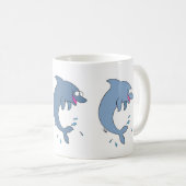 Dancing Dolphin Tasse (VorderseiteRechts)
