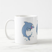Dancing Dolphin Tasse (Links)