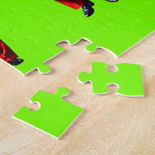 Dancing Donald Trump WeihnachtsMAGA Puzzle (Seite)