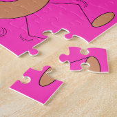Dancing Donuts Fuchsia Puzzle (Seite)