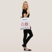 Dancing Donuts White Tasche (Am Model)