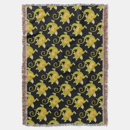 Dancing Dragon Decke (Vorderseite Vertikal)