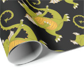 Dancing Dragon Geschenkpapier (Rolleneckpunkt)