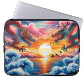 Dancing Dragon Tablet Protection Laptopschutzhülle (Vorderseite)