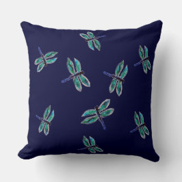 Dancing Dragonfly Bugs Kissen