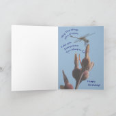 Dancing Dragonfly Geburtstag Karte (Innenseite)